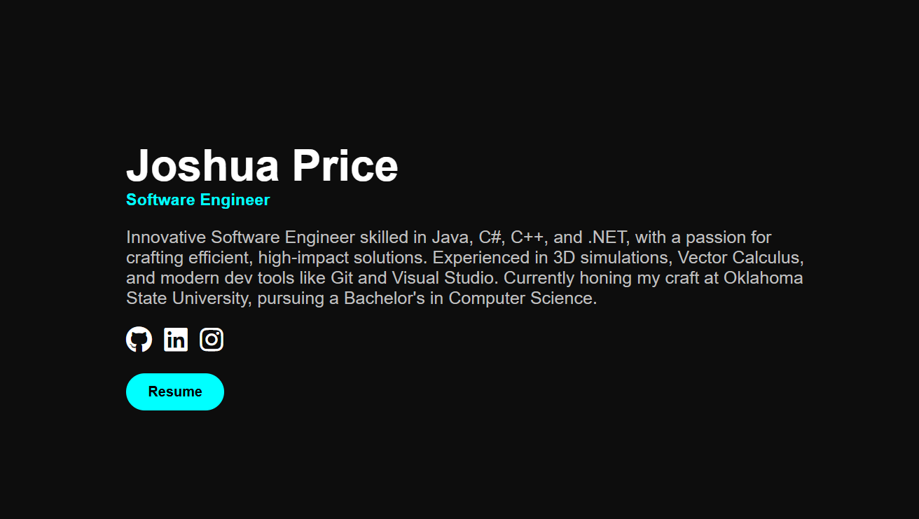 Portfolio Cover Photo